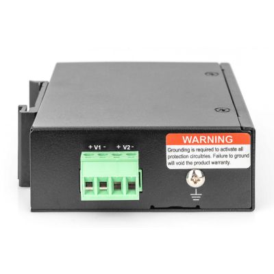 9. Industrieller PoE+-Splitter. Gigabit, 802.3bt