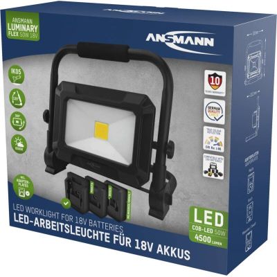 2. Ansmann FL50W Schwarze LED 50W