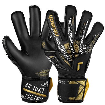 2. Reusch Attrakt Freegel Gold X Evolution Cut Finger Support Torwarthandschuhe 54 70 950 7740