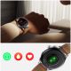 14. Joyroom Classic Series JR-FC2 Pro Smartwatch mit Anrufannahmefunktion – Silber