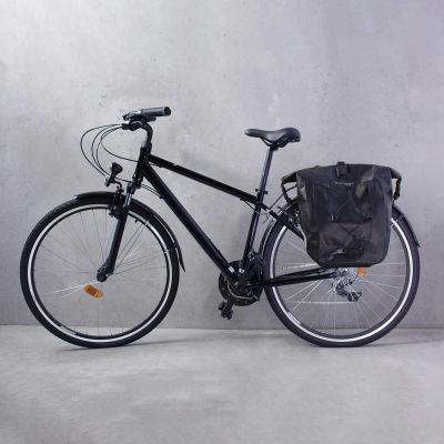 8. Wozinsky Wasserdichte Fahrradtasche 25L Schwarz (WBB24BK)