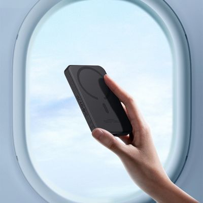 14. Baseus Mini-Powerbank 5000 mAh 20 W + USB-C-Kabel (20 V/3 A) – Schwarz