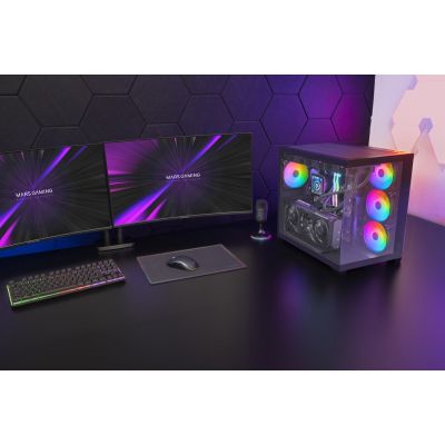 7. TACENS MARS MC-V5 4xARGB USB-C ATX-Gehäuse