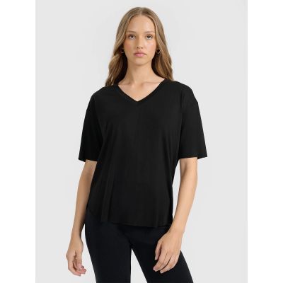 Oversize-T-Shirt für Damen aus Modal 4F 4FRAW25TTSHF3283-21S