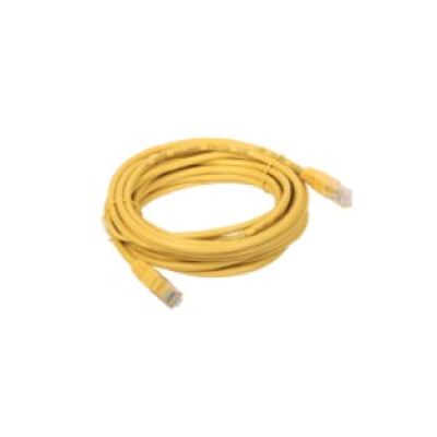 Patchkabel UTP A-LAN KKU5ZOL0.5 (RJ45 - RJ45; 0,50 m; UTP; Kat. 5e; gelb)