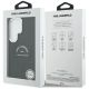 8. Karl Lagerfeld MagSafe Hülle mit geprägtem Ring und RSG-Logo für Samsung Galaxy S26 Ultra – Schwarz