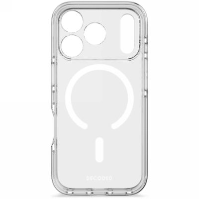 Decoded DropTec Transparent Backcover MagSafe Case für iPhone 17 Pro - Transparent