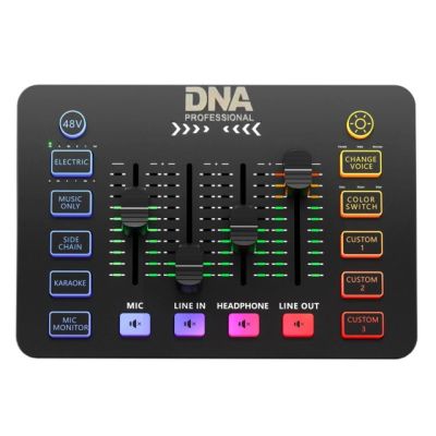 DNA SC ONE – Analogmixer, Stimmverzerrer, integrierte Soundeffekte