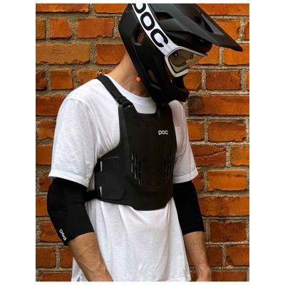3. POC VPD Max Ellbogenprotektor für Fahrräder, Schwarz