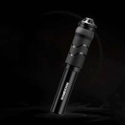 5. Rockbros 810PCS-HP Mini-Handpumpe für Fahrräder mit Presta- und Schrader-Schlauch – Schwarz