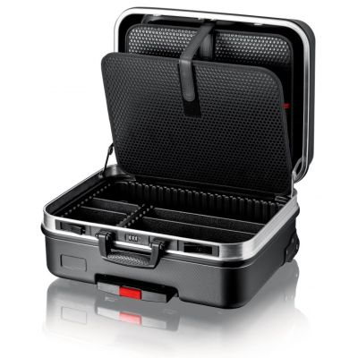 4. Knipex BIG Basic Move Werkzeugkasten Acrylnitril-Butadien-Styrol (ABS), Aluminium Schwarz