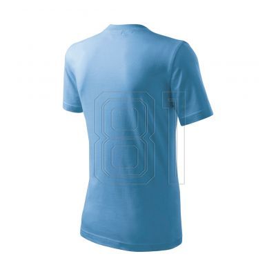 9. Malfini Basic Jr T-Shirt MLI-13814 azurblau