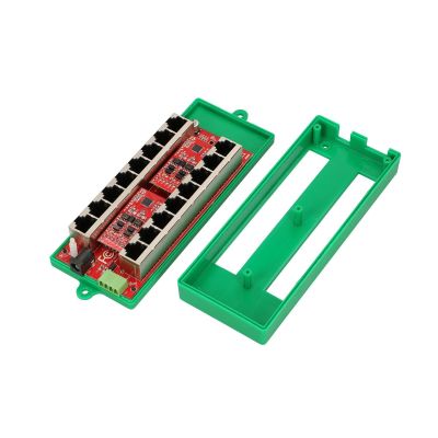 9. Extralink Gigabit PoE Injector 8 Port Active, 8 Gigabit 802.3at/af Ports, Modus A