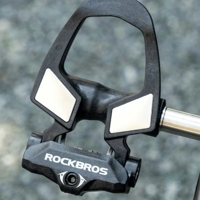 2. Rockbros RD9 SPD Pedalplatten aus Carbonfaser und Titanlegierung – Schwarz