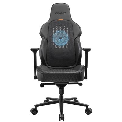2. COUGAR CGR-ARP-BLB Universal-Gaming-Stuhl, gepolsterter Sitz, Schwarz, Orange