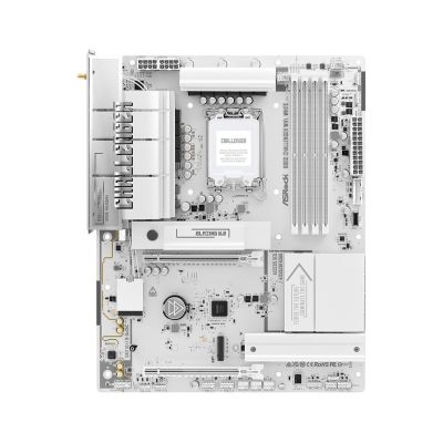 2. ASRock B860 Challenger WiFi Weiß Intel B860 LGA 1851 (Sockel V1) ATX