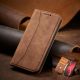 14. Magnet Fancy Case Case für iPhone 13 Pro Max Tasche Brieftasche Kartenhalter Braun