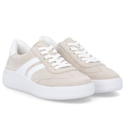 2. Beige Ledersneaker Remonte Rieker D3E00-60