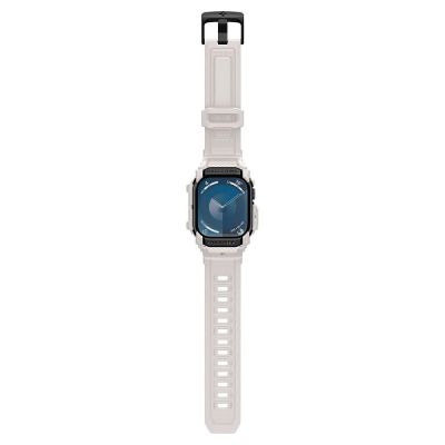 9. Spigen Rugged Armor „Pro“-Armband für Apple Watch 10 (46 mm) – Beige