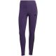 2. Damen adidas Essentials 3-Streifen Baumwoll-Leggings Lila JY3176