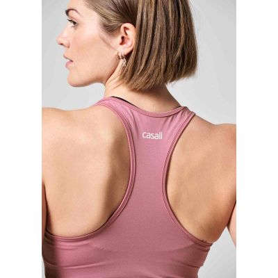 3. CASALL Essential Racerback Sport T-Shirt Rosa