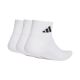 2. adidas Cushioned Sportswear Ankle 3P Socken, weiß JZ0523