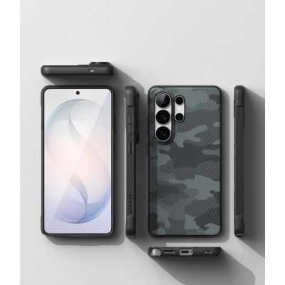 4. Ringke Onyx Magsafe Hülle für Samsung Galaxy S26 Ultra – Schwarz und Grau