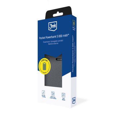 3. 3mk Pocket Powerbank™ 5000mAh 12W USB-C