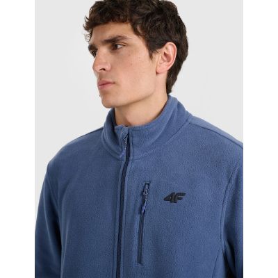 6. Herren-Fleecejacke Regular mit Stehkragen 4F 4FRMM00TFLEM435-32S