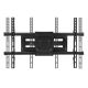 8. MACLEAN TV-HALTERUNG, VESA MAX 600X400, 32-85", 60KG, VERTIKAL UND HORIZONTAL VERSTELLBAR, PROFIL 65-390MM, SCHWARZ MC-789