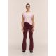 6. CASALL Sublime Folded Flare Pants, Burgundy