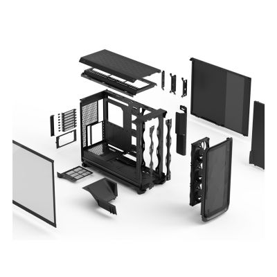 10. Fractal Design Meshify 3 XL TG Light Tint Gehäuse - ATX