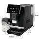 2. ELDOM Automatische Espressomaschine ECA10, 20 bar, 7 Automatikprogramme, 1400 W, Behälter: Milch 0,75 l, Wasser 1,5 l