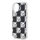 6. DKNY IML Checkered Mono Pattern Hülle für iPhone 15 / 14 / 13 – Schwarz