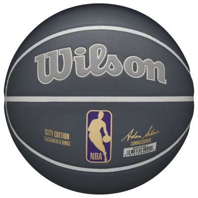 2. Wilson NBA Team City Collector Sacramento Kings Ball WZ4016426ID Grau 7