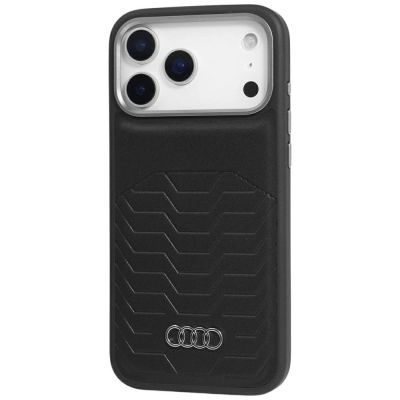 3. Audi GT Kunstleder MagSafe Case für iPhone 17 Pro - Schwarz