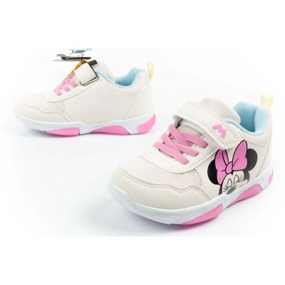 8. Leomil Kinder-Sportschuhe, Sneaker mit Minnie-Mouse-Motiv und Klettverschluss sowie LED-Beleuchtung