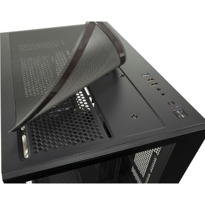 3. Inter-Tech C-501 Aspect Midi-Tower Schwarz
