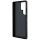 7. Guess Grained Big 4G Logo Small Classic Logo Case für Samsung Galaxy S25 Ultra rosa