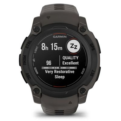 5. Garmin Instinct E 2,18 cm (0,86") MIP 40 mm Digital 166 x 166 px Schwarz GPS