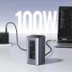 11. Baseus NU1 Air Spacemate Hub 12-in-1 USB-C Dockingstation – 2x HDMI 4K@60Hz, 2x USB-C 10 Gbit/s, 2x USB-A 5 Gbit/s, 2x USB-A (480 Mbit/s), RJ45, SD/microSD 3.0, USB-C (PD) – Grau