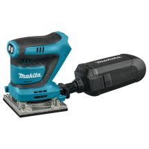 Makita DBO484Z Tragbarer Schleifer Exzenterschleifer 14000 OPM Schwarz, Blau