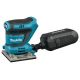 Makita DBO484Z Tragbarer Schleifer Exzenterschleifer 14000 OPM Schwarz, Blau