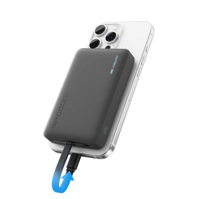 2. Cuktech CP132ML 10000mAh MagSafe-kompatible Powerbank – Schwarz