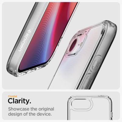 11. Spigen Ultra Hybrid Hülle für iPhone 16e / 17e - Transparent