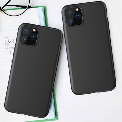 6. Flexible Gel-Hülle für iPhone 15 Pro Soft Case – Schwarz