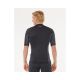 3. Lycra RIP CURL WAVES UPF PERF Kurzarm schwarz