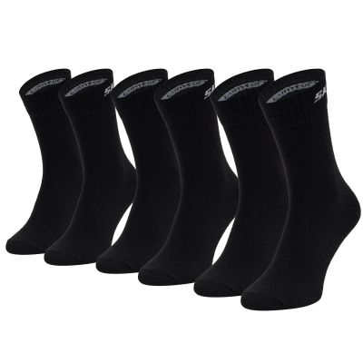 Skechers 3PPK Mesh Ventilation Socken SK41040-9999 Schwarz 35-38