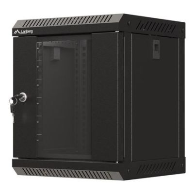 2. Lanberg WF11-3306-10B 6U Rack-Wandschrank Schwarz