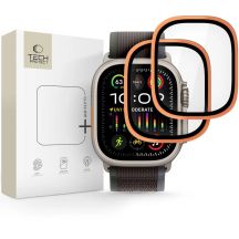 Tech-Protect 2er-Pack Schutzglas für Apple Watch Ultra 49 mm – Orange
